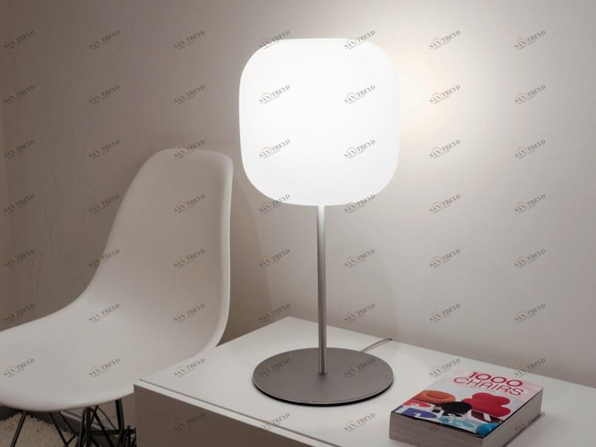 millelumen Настольная лампа из алюминия и стекла Murea sun-id-1437521