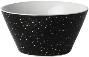 Пиала DUTCH ROSE Sparkling Black 14 см