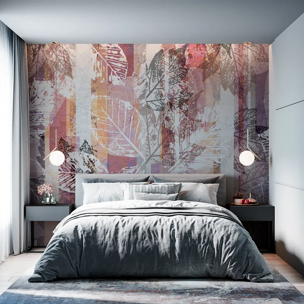 Фотообои Листопад флизелиновые 300x270 см L13-800 FBRUSH 3D FLIZART STLM-2195111 - Вид №2