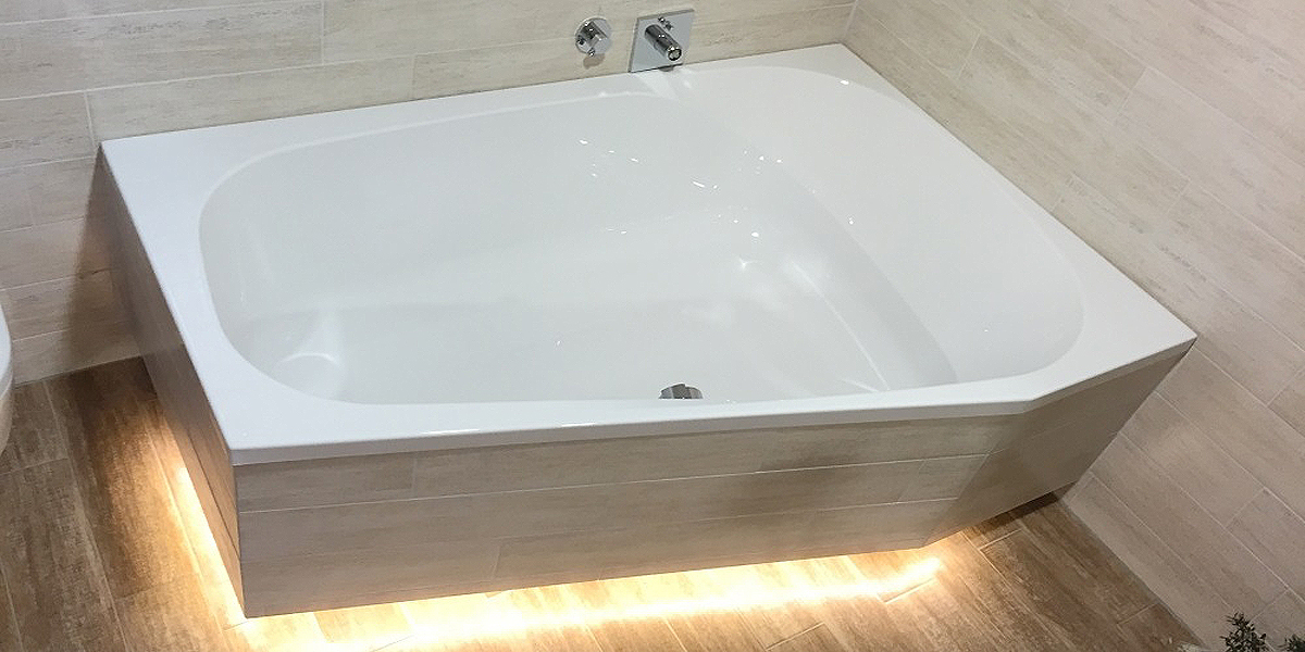 Ванна встраиваемая SPECTRA 180х120 с аэромассажем Deluxe HOESCH 3667 - Вид №1