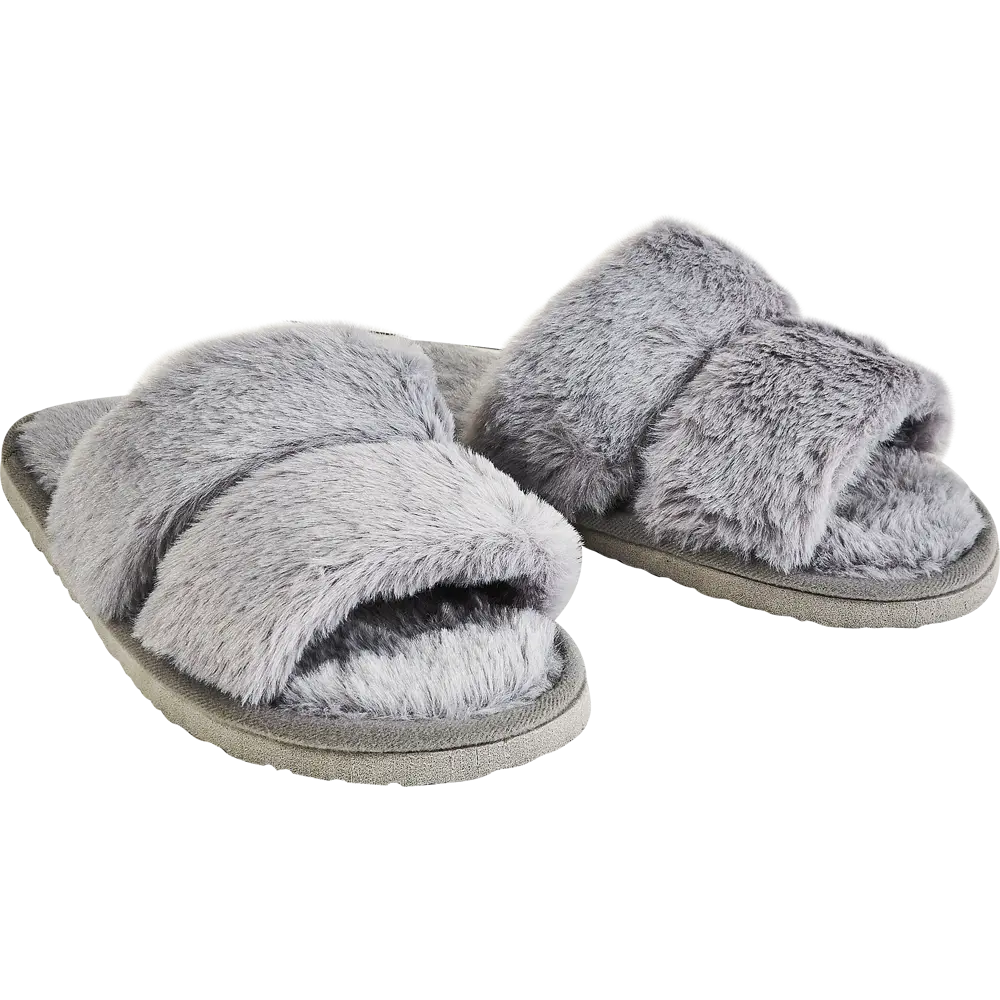 Тапочки домашние женские Модель 1 размер 38-39 цвет серый Santreyd STLM-2159668