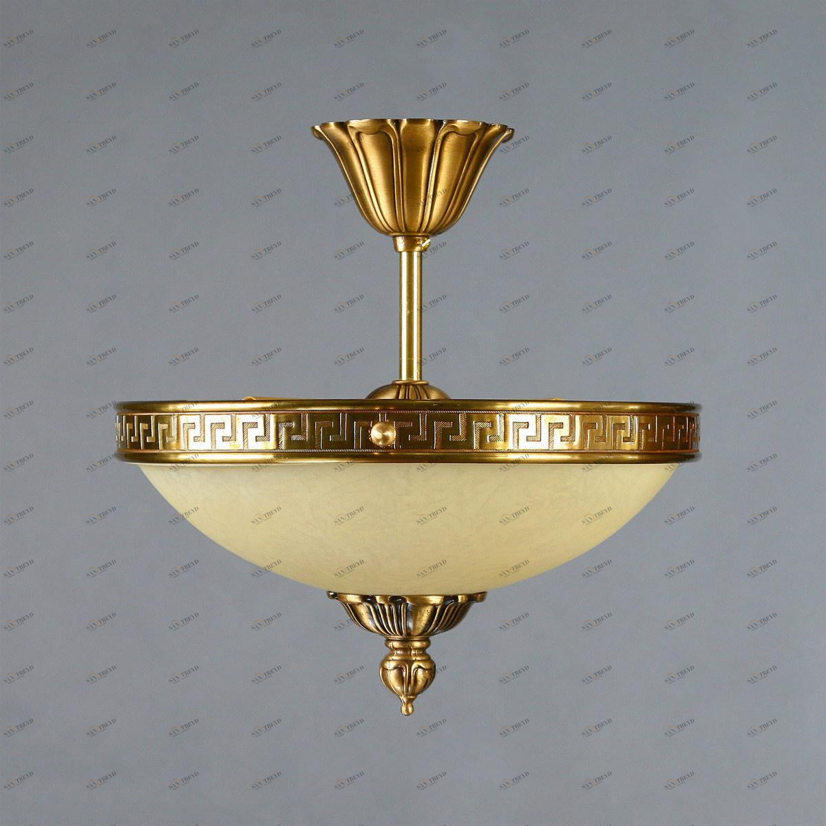 Потолочный светильник Ambiente Tenerife 02166/30 PL AB AMBIENTE TENERIFE 201279 Бронза;желтый 