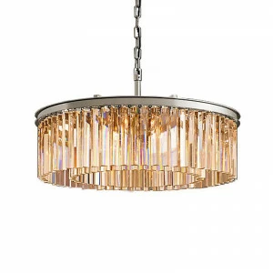 Подвесной светильник Odeon 10B chrome/amber от Delight Collection KR0387P-10B/amber DELIGHT COLLECTION ДИЗАЙНЕРСКИЕ 243736 Хром;янтарный