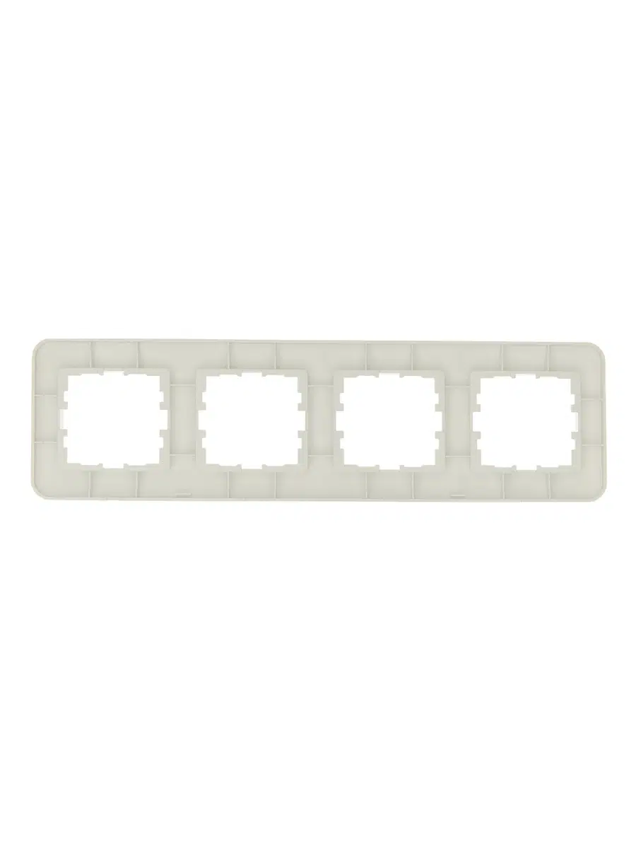 ASTI Рамка 4-ая горизонтальная б/вст крем LEZARD 7081-0300-149 - Вид №2