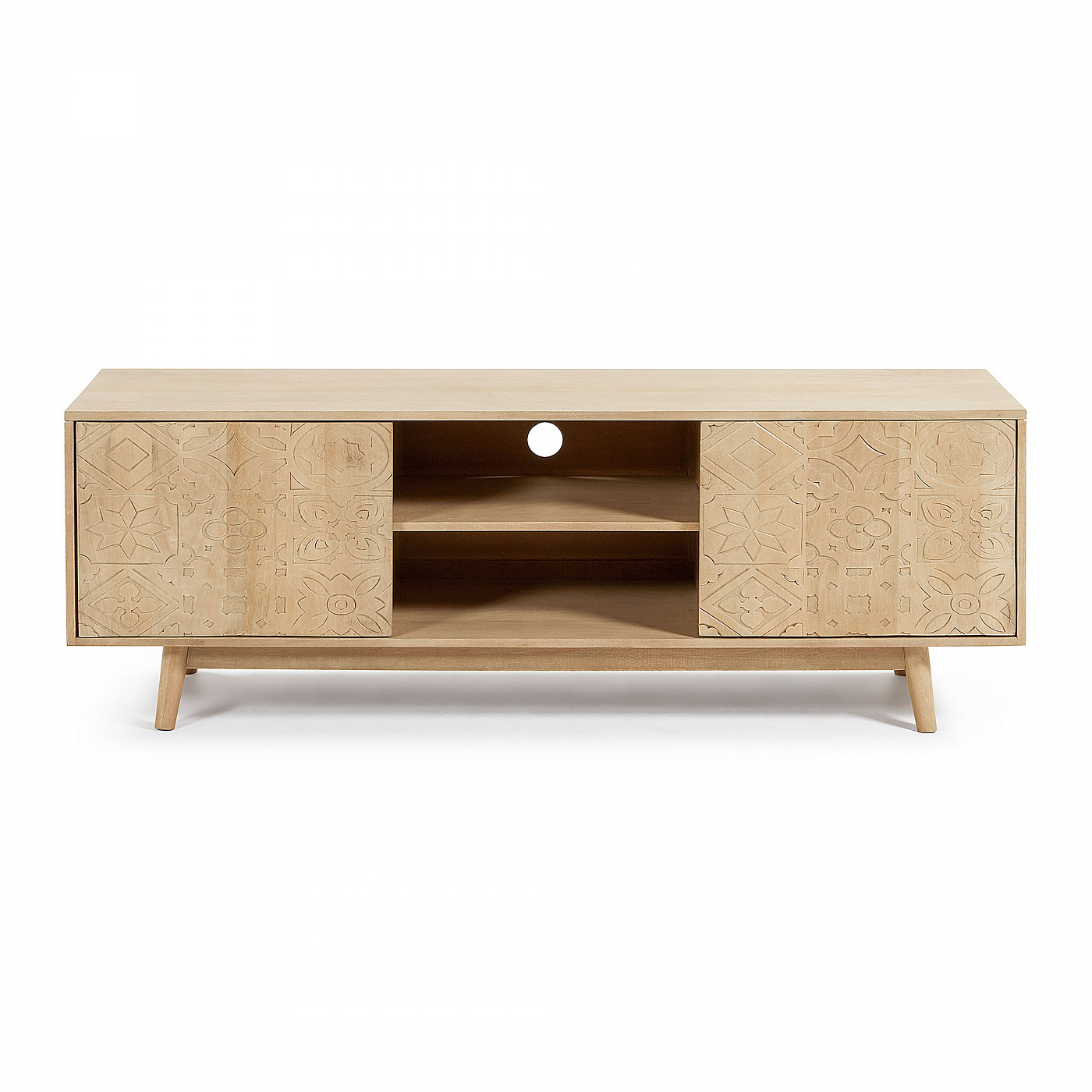 068924 Тумба под ТВ Sakoi 160х55 манго La Forma Seleb  - Вид №3