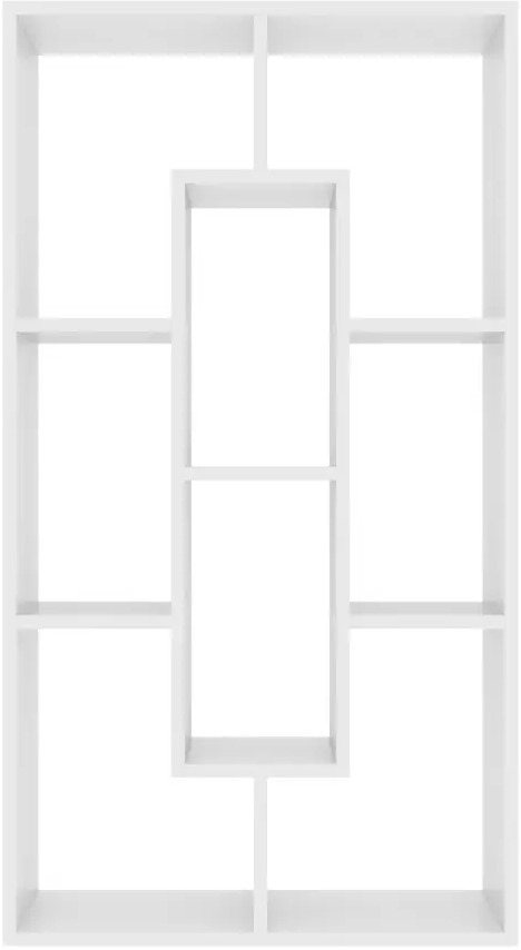 91592560 Стеллаж Velardy 60x110x22 см нагрузка до 5 кг ЛДСП цвет белый матовый STLM-1087370