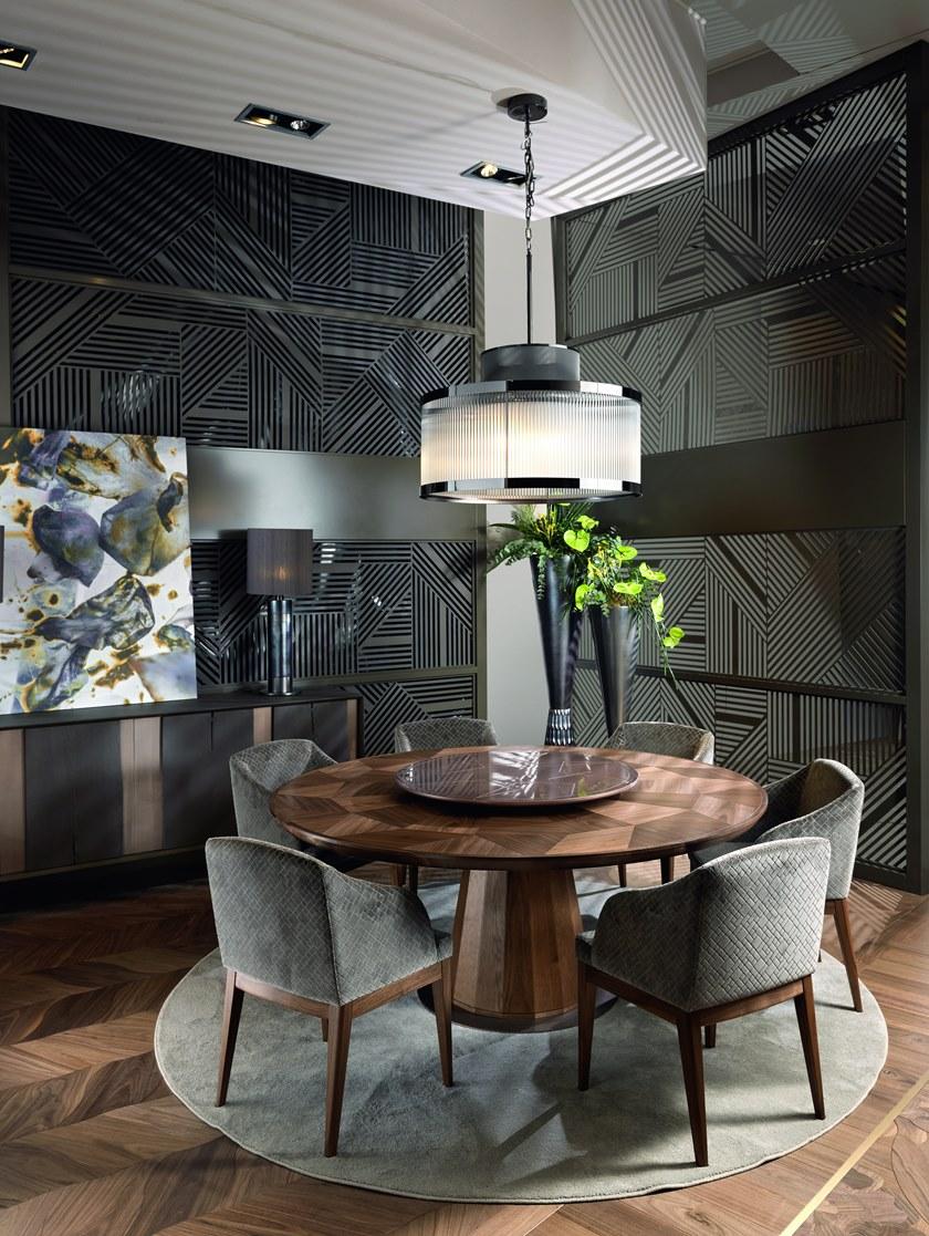 Arte Brotto Круглый стол из ореха Leonardo L615n - Вид №4