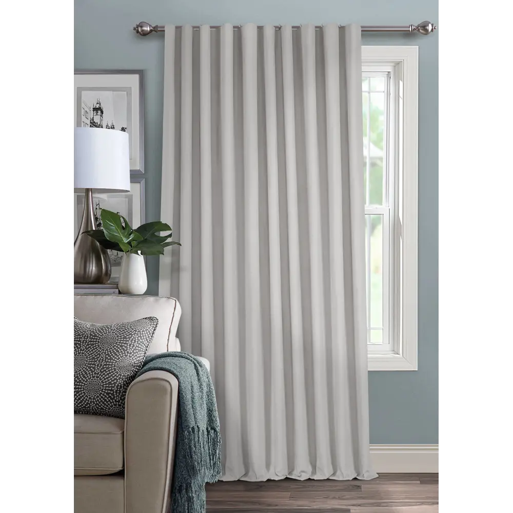 Santreyd Pharell - ткань для штор блэкаут серый, 295 см 89254719 STLM-1024581 - Вид №3