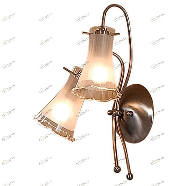 Бра со стеклянным плафоном на 2 лампы белое "Дана" CL106321 CITILUX ФЛОРИСТИКА 00-3930909 Белый 