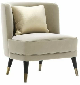 Capital Collection Мягкое кожаное кресло Key west