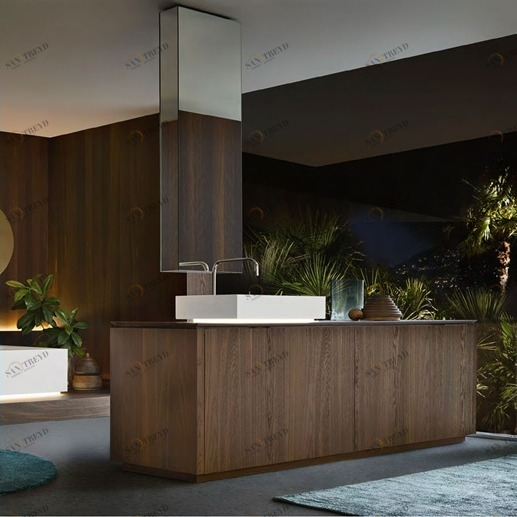 Комбинация ванной комнаты P104 в отделке Step 63 Milltek/Rovere Termocotto MILLDUE PURO PURO104