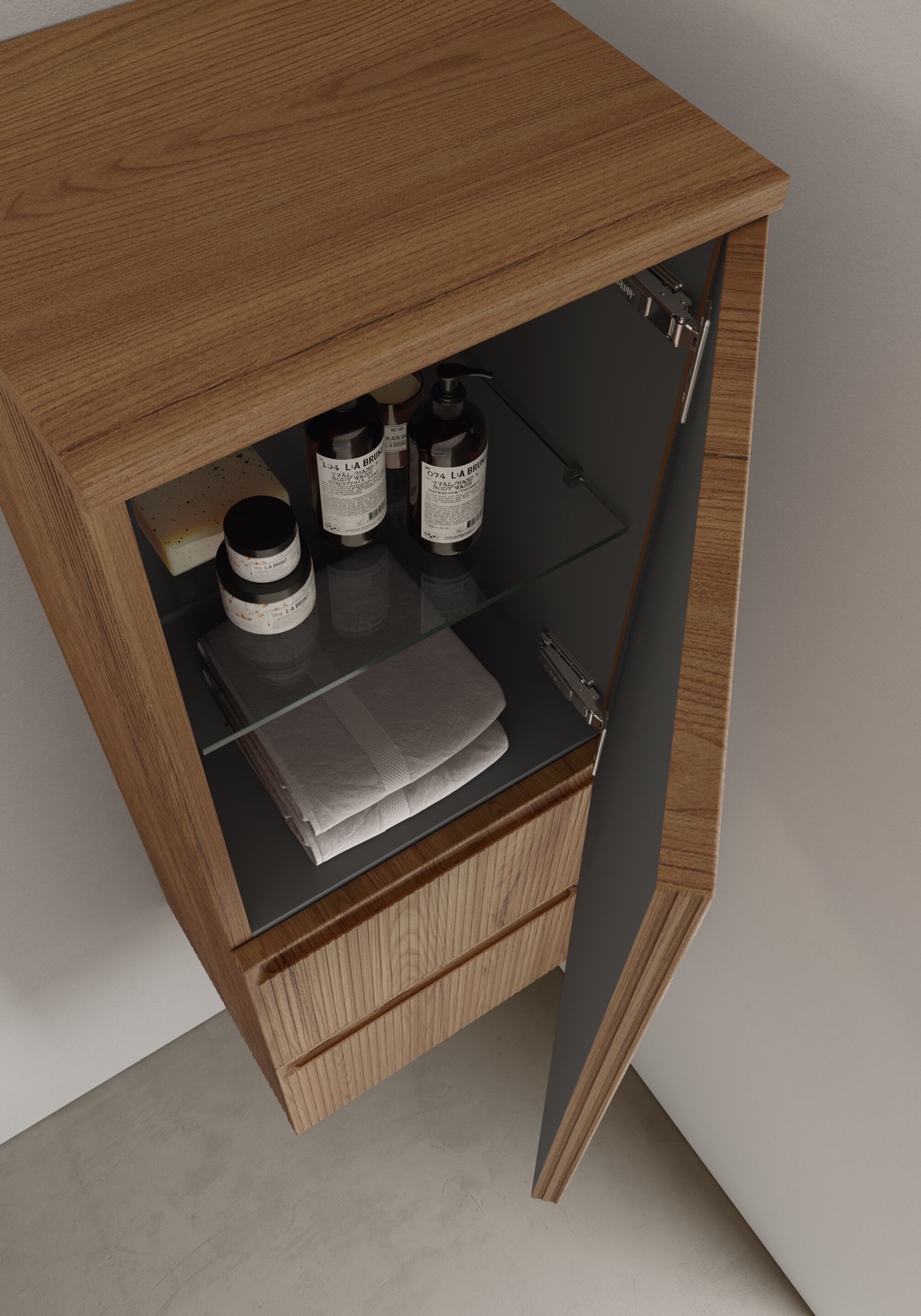 Подвесной туалетный столик с зеркалом Ideagroup Play ARCH-00123533 - Вид №1