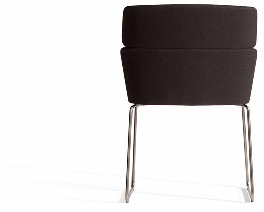 Capdell Санный стул с обивкой из ткани Concord sun-id-1360930 - Вид №4