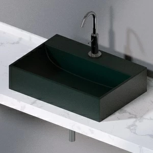 L240143 Накладная раковина на столешницу  прямоугольная A. e T. Italia THIN