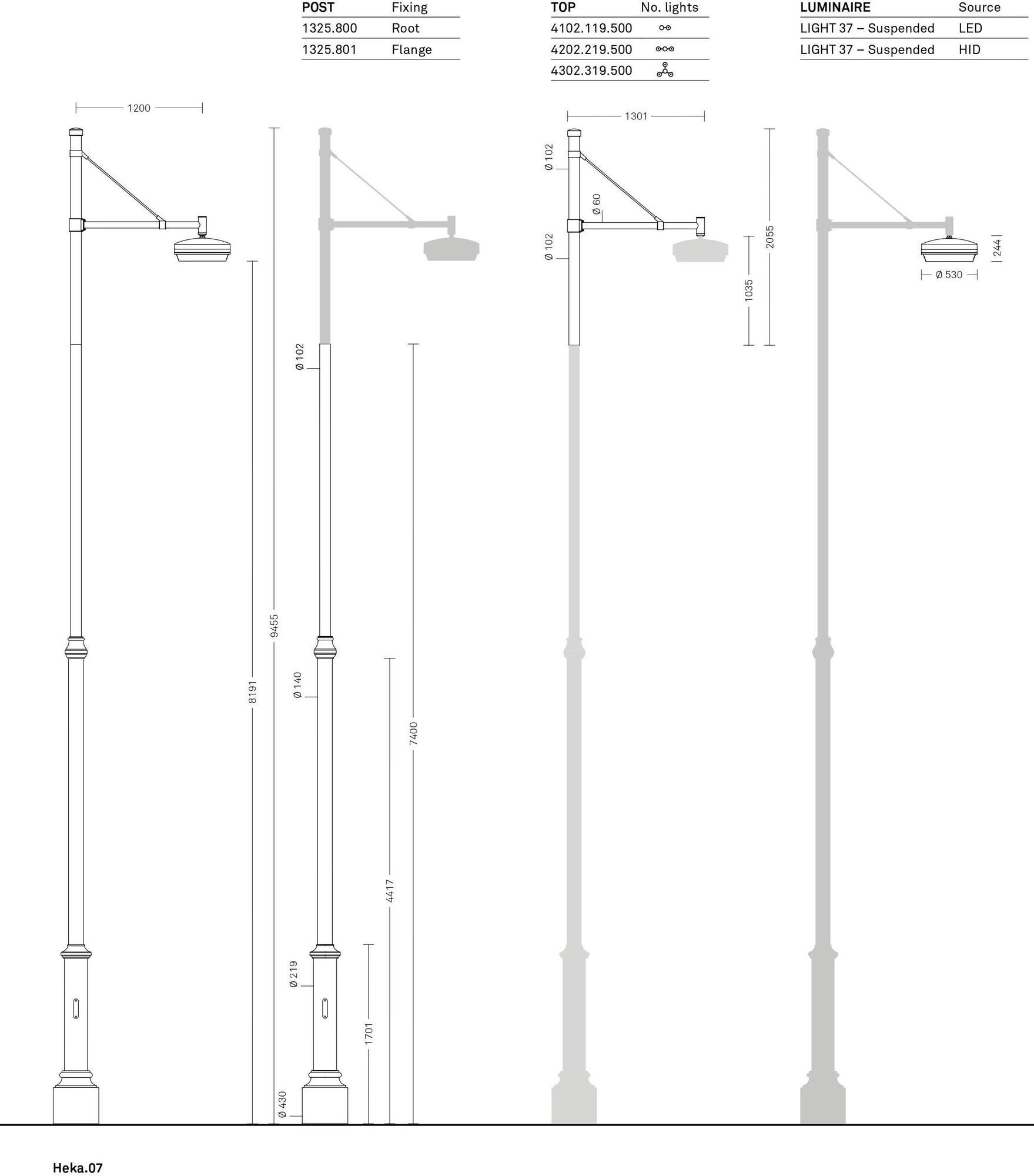 Neri уличный фонарь Heka sun-id-1480440 - Вид №12