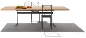 Flexform Прямоугольный стол в ироко Fly