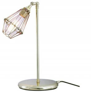 Mullan Lighting Регулируемая настольная лампа из латуни Praia Mltl021