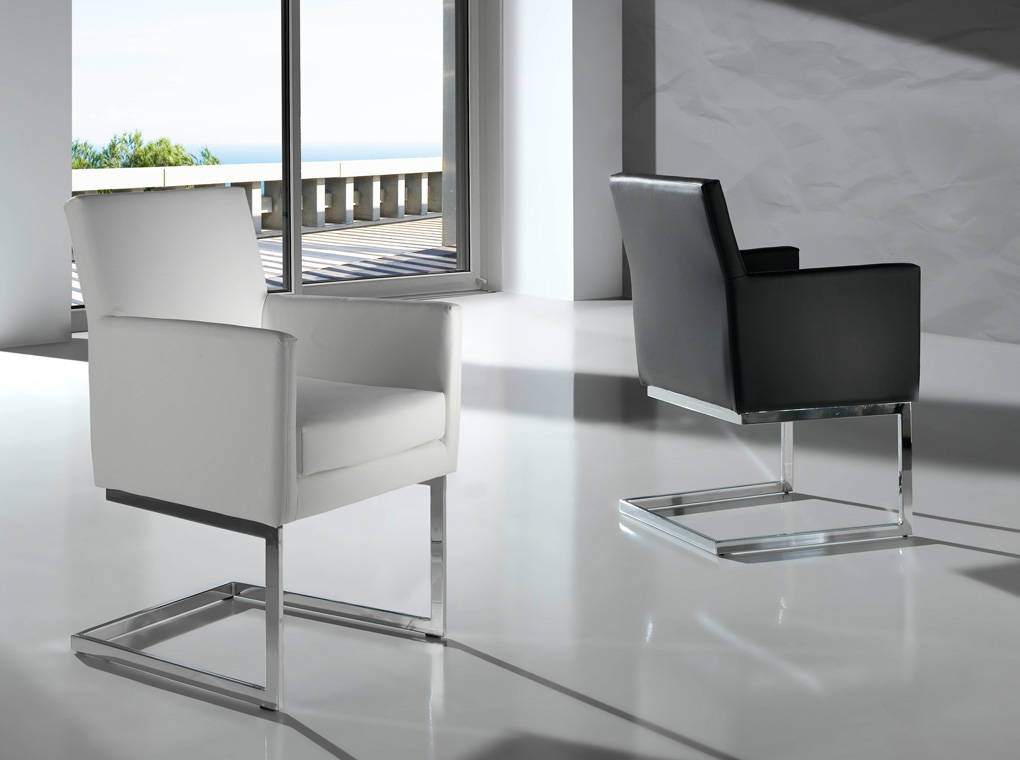 063189 Кресло белое Angel Cerda BZ090  - Вид №1