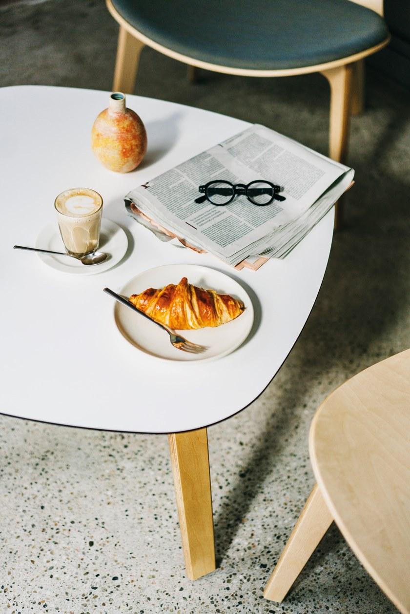 ENEA Низкий квадратный журнальный столик из дуба Lts system sun-id-1424790 - Вид №3