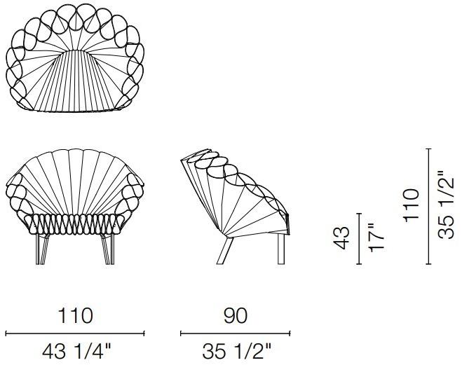 Cappellini Кресло из войлока  Pck1  - Вид №3