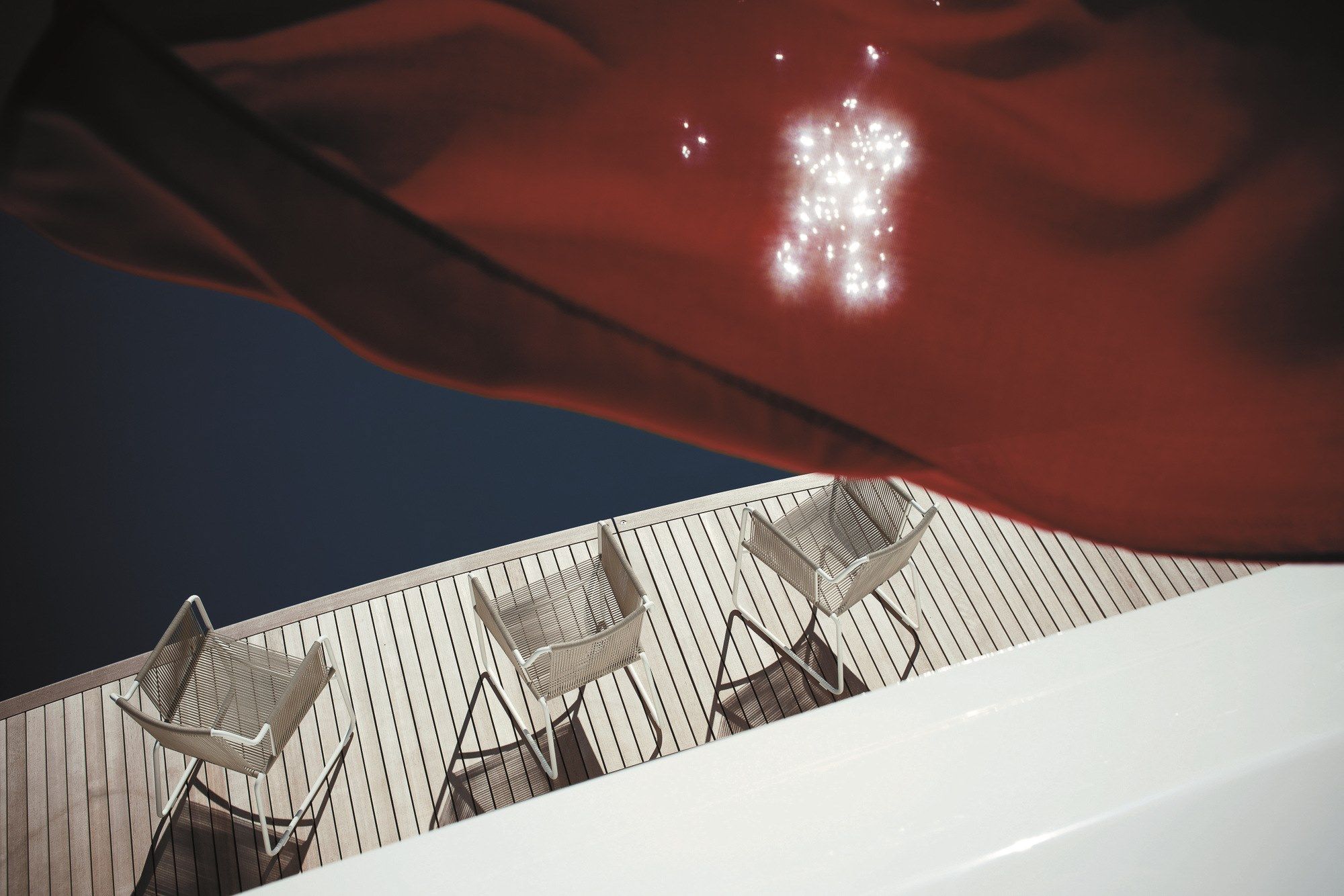 Веревочный стул для сада с подлокотниками RODA Harp ARCH-00102244 - Вид №9