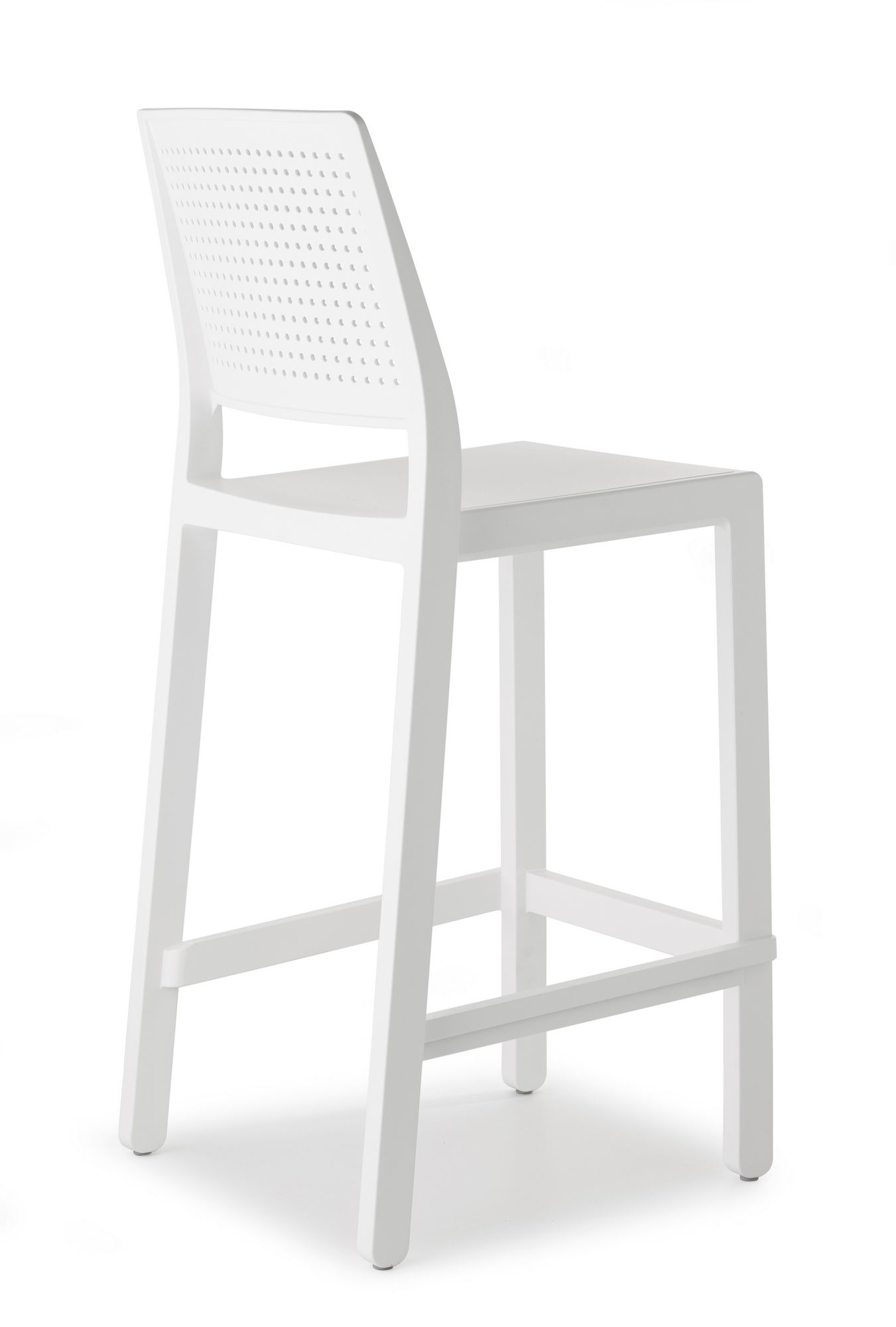 Стул из инженерного пластика с подставкой для ног S-CAB Emi ARCH-00113400 - Вид №2