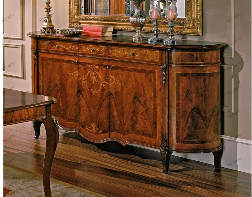 Barnini Oseo Комод из фанерованной древесины с распашными дверцами Reggenza 1134 - 1135