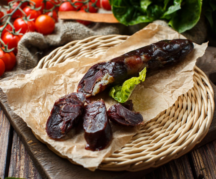 4708 Казы сыровяленый "Халяль", подарочный Вкусляндия  - Вид №1