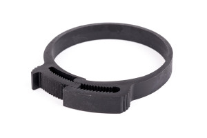 16640594 Хомут для шлангов Herbie Clip - X - Черный - PA66 - 55-60.5 мм, 10 шт HCL01204 HCL Fasteners