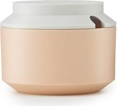 251516 Geo Sugar Bowl Nude / Frost Normann Copenhagen
