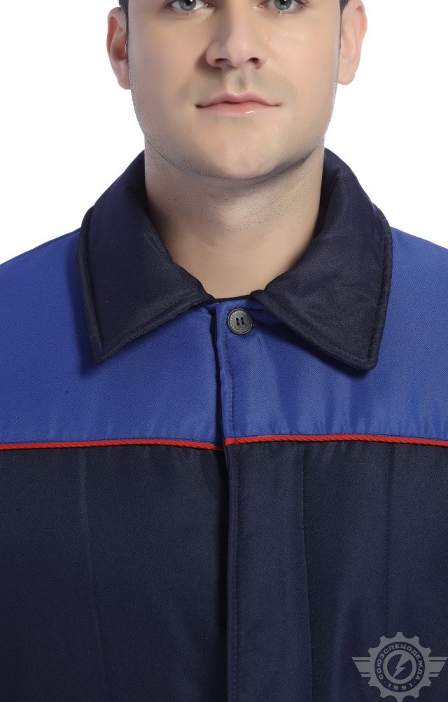 64968 Куртка "Дон" зимняя синяя  Зимняя спецодежда  размер 60-62/170-176  - Вид №8
