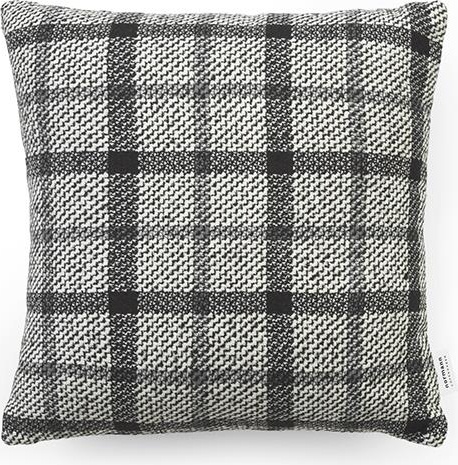 620028 Flair Cushion 40x40 Black / White в клетку Mega Check Normann Copenhagen 