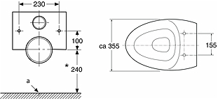 677505509 Крышка сиденье для унитаза IFO Sign Art - Вид №2