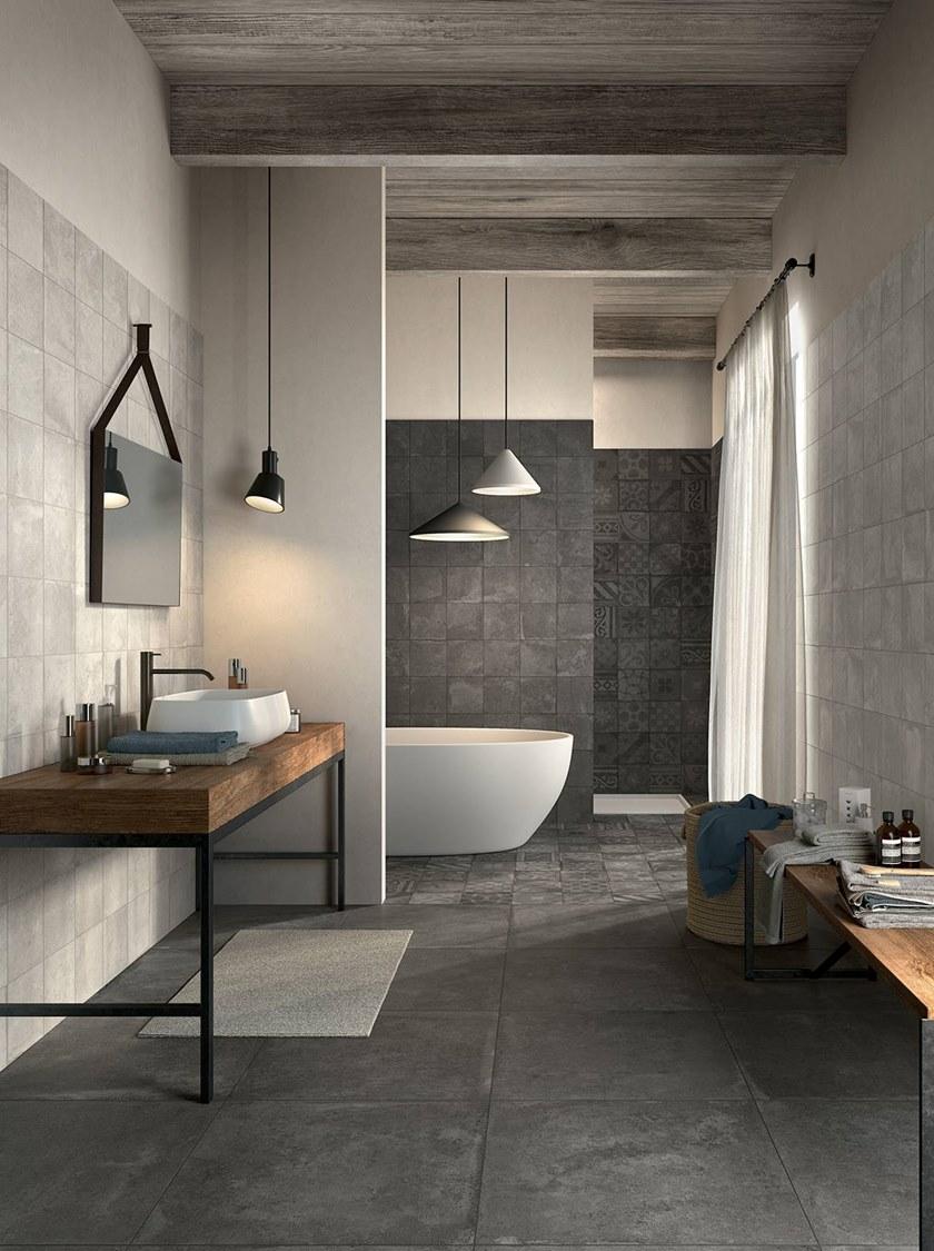 Panaria Ceramica Керамогранит под бетон для внутренних и наружных работ / настенная / напольная плитка Opificio22/a sun-id-1468017 - Вид №21