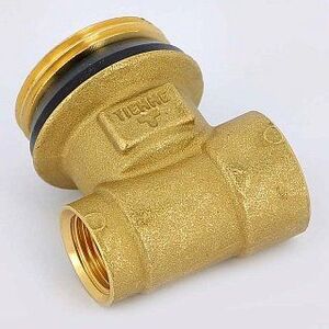 Концевик (тройник) для коллектора TIEMME 1/2"х1"х3/8"