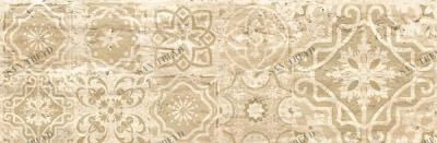 Граните Стоун Травертин декор беж структурированная 1200x398 Керамика Будущего sun-id-324139