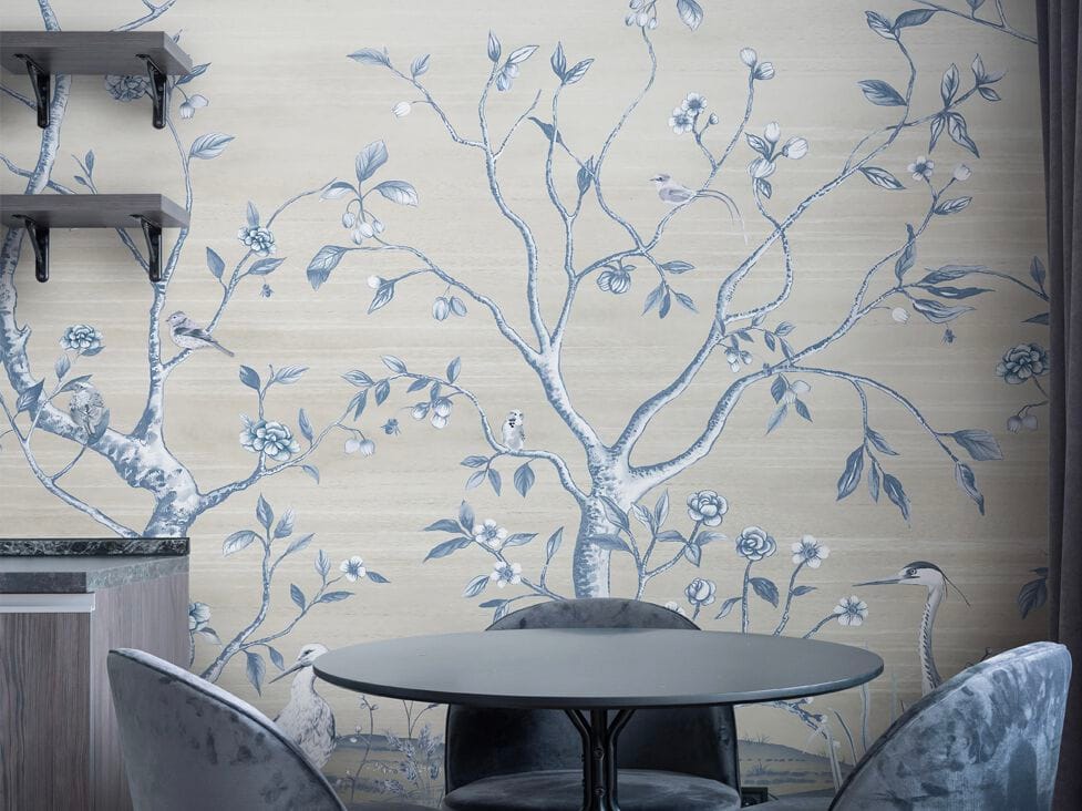 Обои с цветочными мотивами Jannelli&Volpi CHINOISERIE #2 ARCH-00082398 - Вид №1