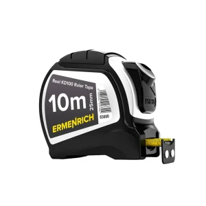 91805767 Рулетка Ermenrich Reel KD100 с магнитным наконечником 10 м x 25 мм STLM-1420990