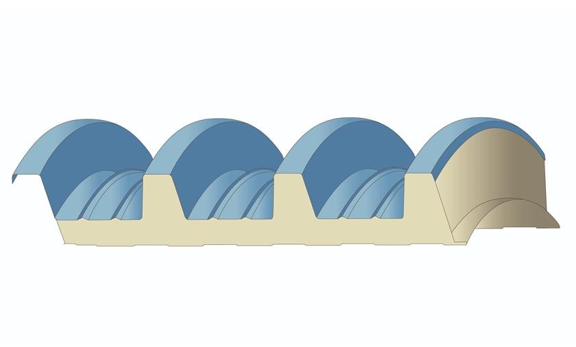 UNIMETAL Утепленная металлическая панель для крыши Uni sun-id-1389231 - Вид №1