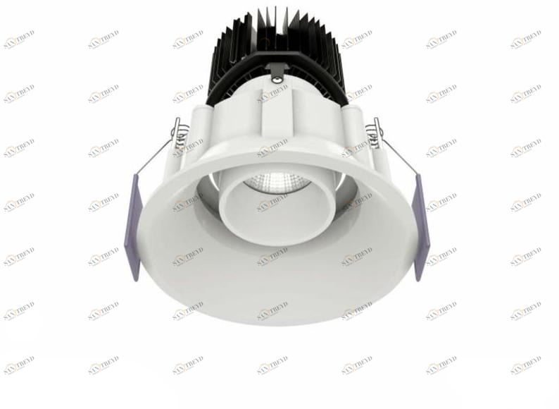 BENEITO FAURE Регулируемый встраиваемый светодиодный светильник из алюминия sun-id-1439626