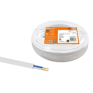 90174065 Провод TDM Electric ПГВВП 2x1 20 м ГОСТ STLM-1109874