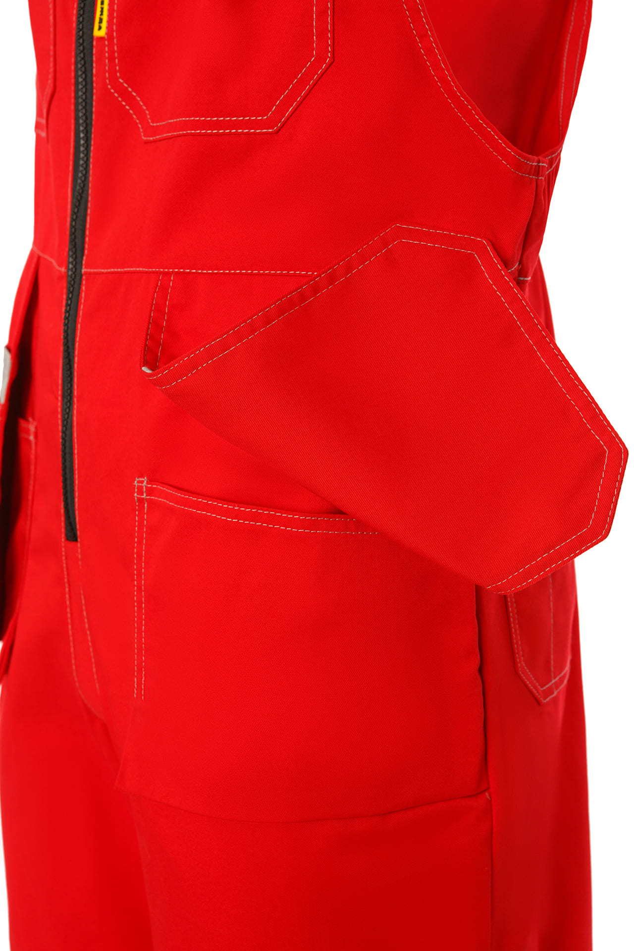 64648 Костюм  NEW 2 красный с серым STATUS  Летняя спецодежда  размер 64-66/170-176  - Вид №9