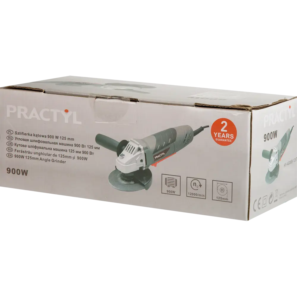 УШМ (болгарка) Practyl HF-AG06B-125T, 900 Вт, 125 мм STLM-2083399 - Вид №5