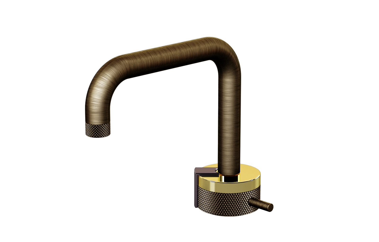 E-11500-R1PB-L2OX-VBB Однорычажный прогрессивный смеситель для раковины - излив 15,3см GRAFF MOD+