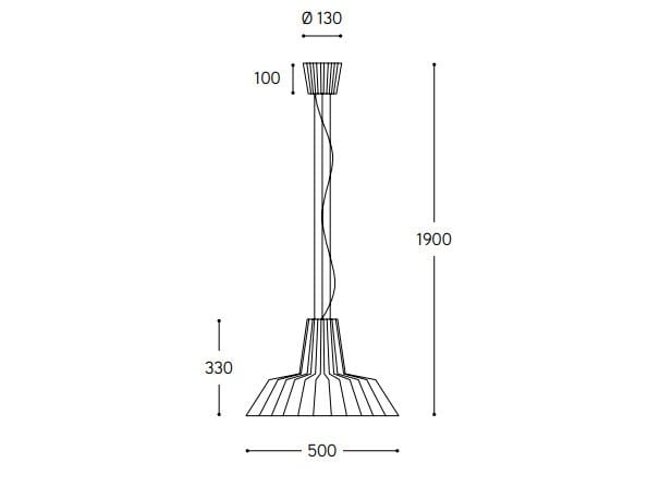 Керамический подвесной светильник Aldo Bernardi BUDÌN ARCH-00077044 - Вид №4
