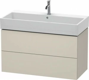 LC627809191 L-Cube Тумбочка подвесная Серо-коричневый декор