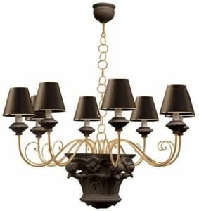 Carpanese Home Люстра из дерева непрямого света Heritage 5475