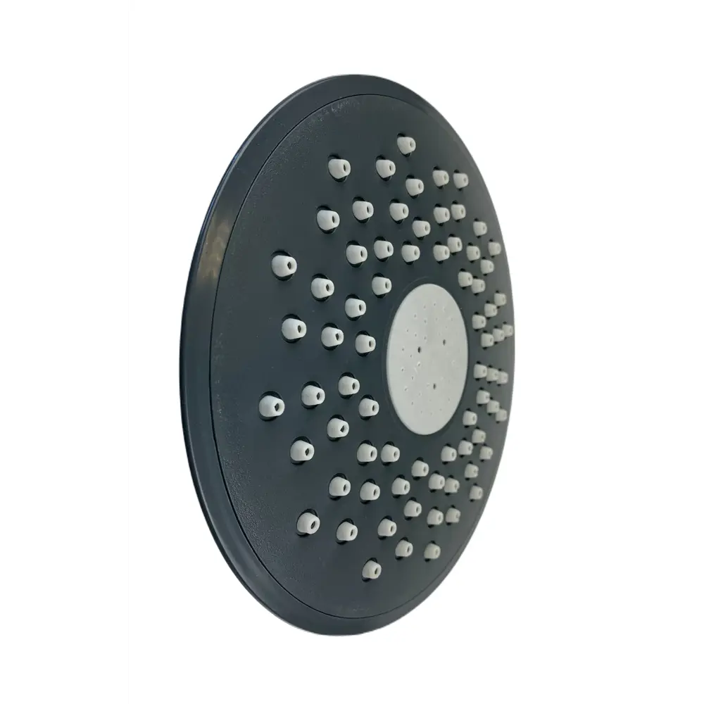 Лейка для верхнего душа Domani-Spa Simple круглая цвет черный STLM-2009846