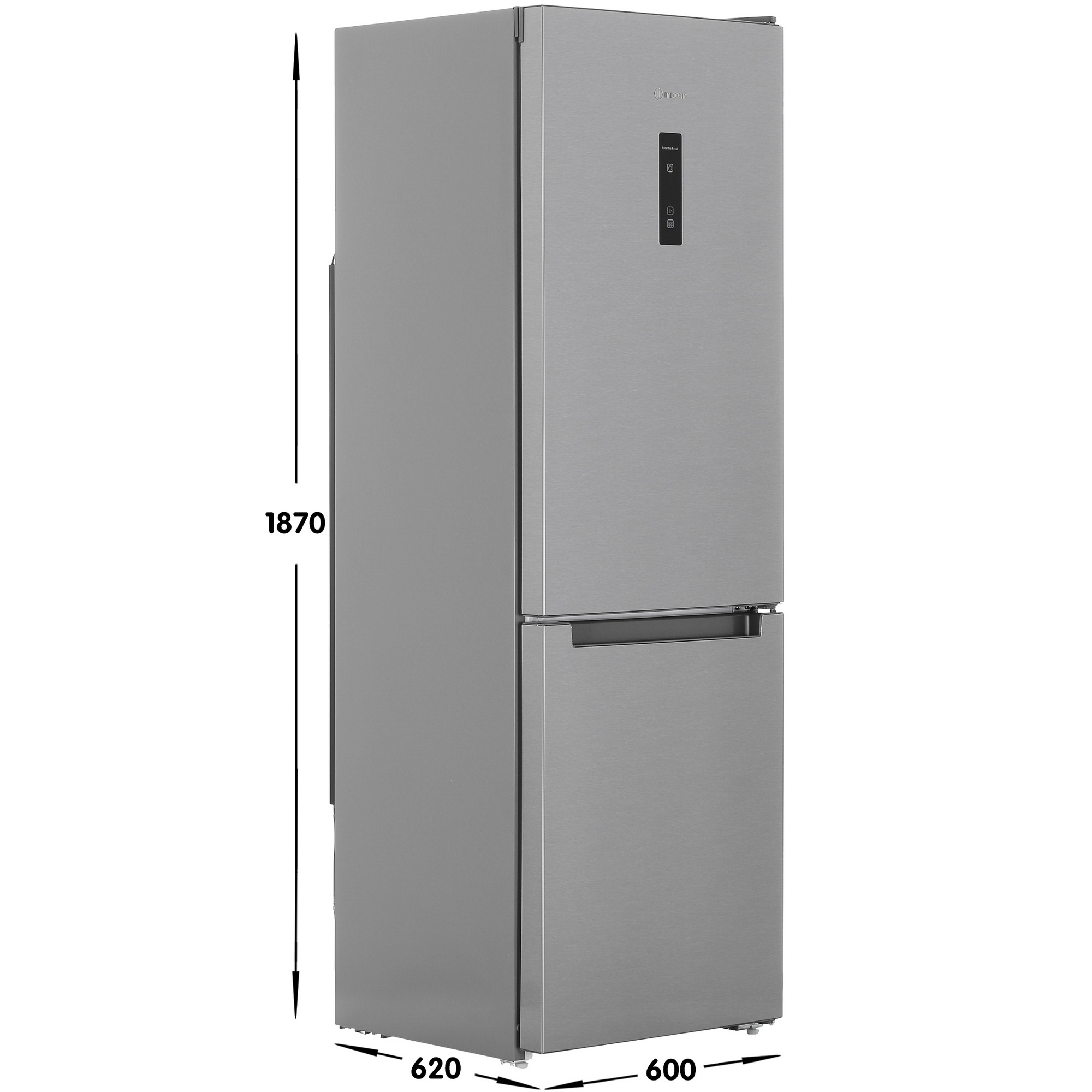 9082298 Холодильник с морозильником   Indesit ITS 5180 XB серебристый STDN-0132479 - Вид №6