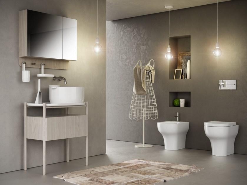 Olympia Ceramica Тумба под умывальник из дерева Ukiyo-e Mouk - Вид №2